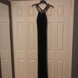 Beautiful long dress, slit in the middle